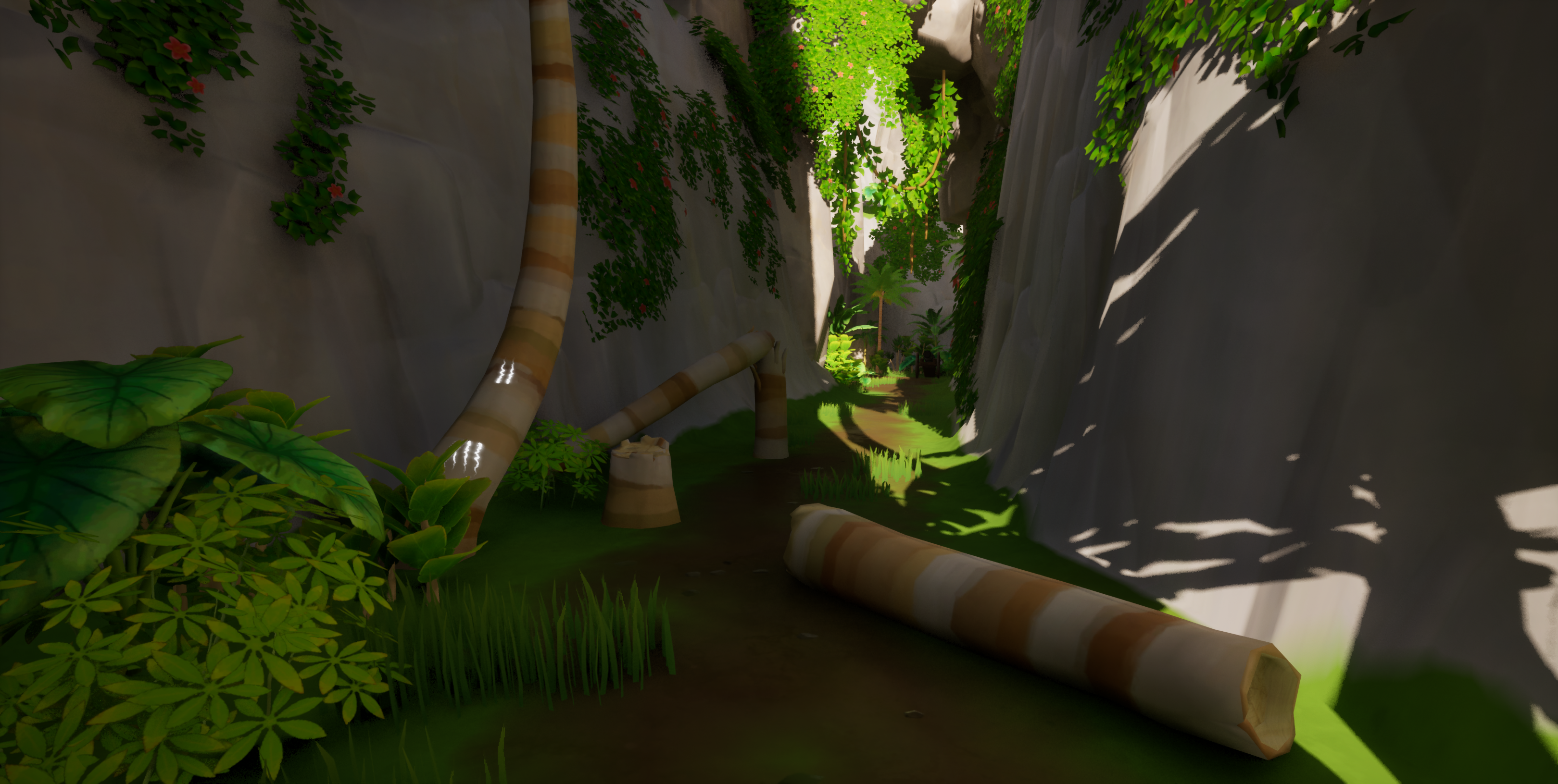 Photo of broken trees